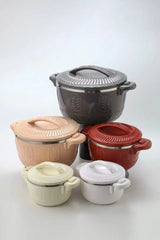 4pcs Food Storage Container Plastic Tupperware Bento Lunch Box Hot Food Thermos Food Preservation Box Kitchen Accessories
