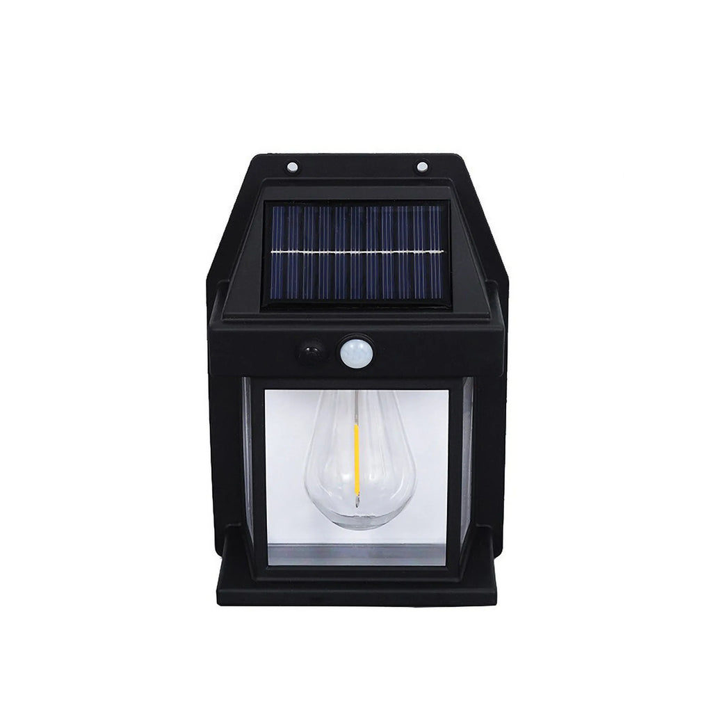 Showlu Smart General solar outdoor wall light with motion sensor, energy-efficient LED security lighting on exterior wall