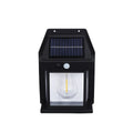 Showlu Smart General solar outdoor wall light with motion sensor, energy-efficient LED security lighting on exterior wall