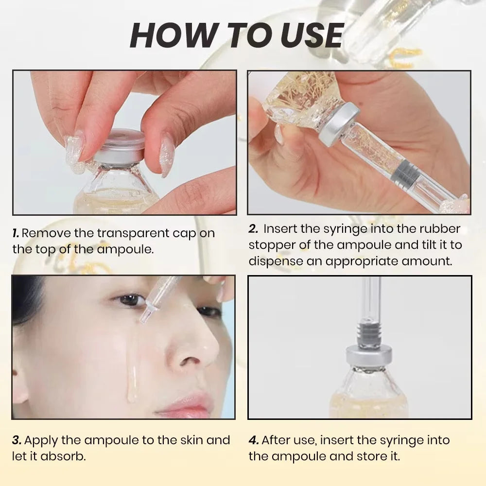 Showlu Smart General Glass Skin Serum bottle with dropper, clear glass container showcasing the skincare product for glowing, smooth skin.