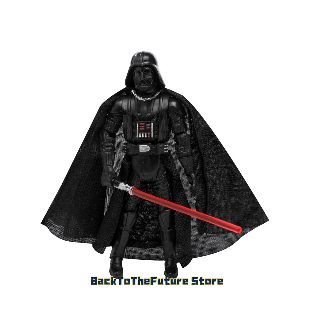 Star Wars Dark Trooper action figure by Hasbro, 10cm plastic mini model with detailed armor and weapon accessories.