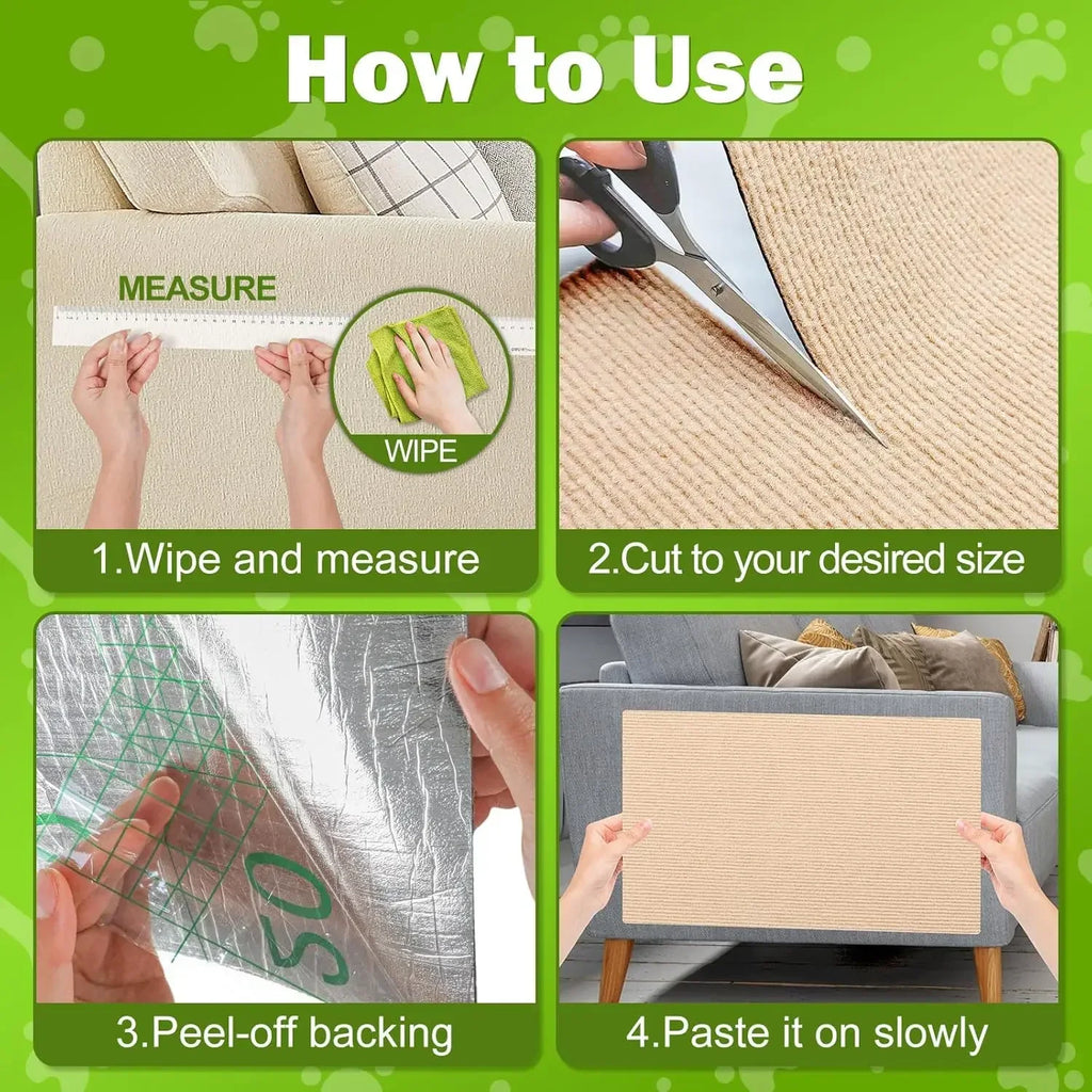 Mini cat scratching post by Showlu Smart General with sisal surface and cozy plush top for scratching and lounging.
