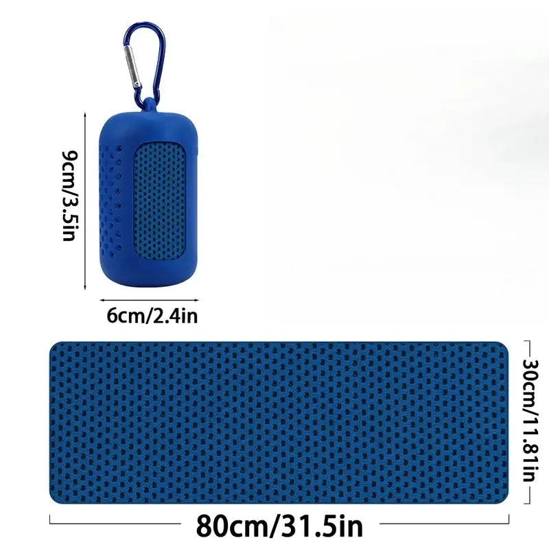 Stone's Store microfiber sports towel, quick-dry, super absorbent, ultra-soft, lightweight for gym, swimming, yoga, beach, camping