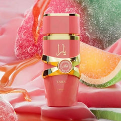 Lattafa Yara Candy Eau de Parfum EDP Spray for Women 3.4 oz/100 ml NEW in Box US