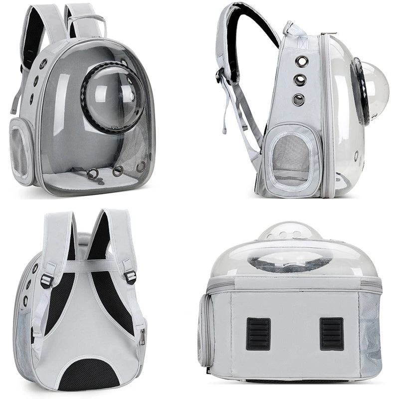 Showlu Smart General pet carrier backpack with mesh ventilation, adjustable straps, and comfortable carrying handle.