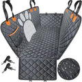 Showlu waterproof dog car seat cover with breathable fabric, designed as a pet travel mattress for comfortable car rides.