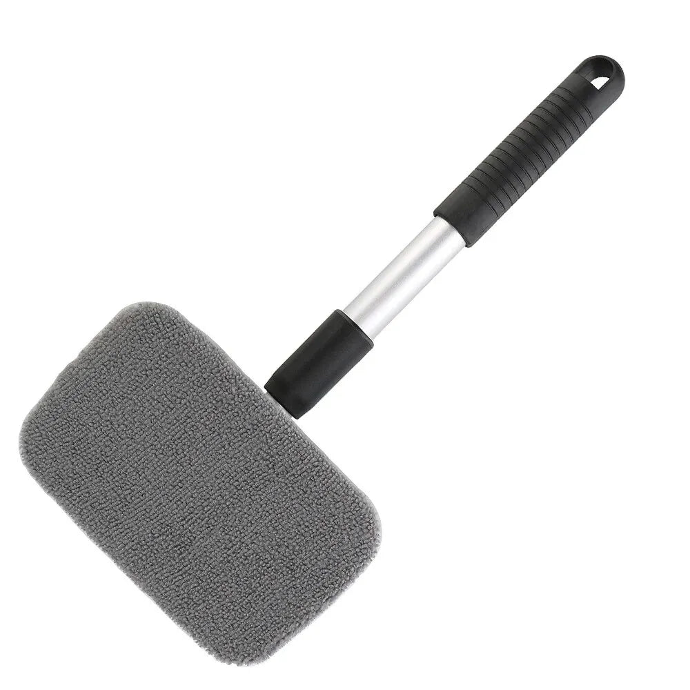 Showlu Car Windshield Cleaning Brush with microfiber glass wiper for effective, streak-free cleaning of car windows.
