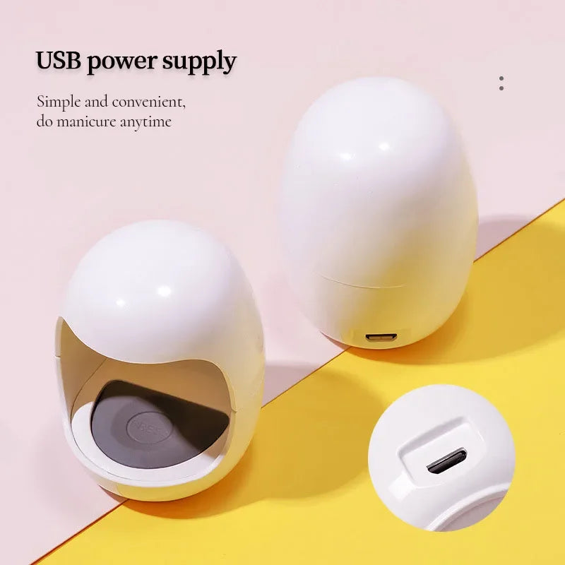 Showlu Smart General LED Nail Dryer Mini, compact handheld device for quick, efficient curing of gel nails.