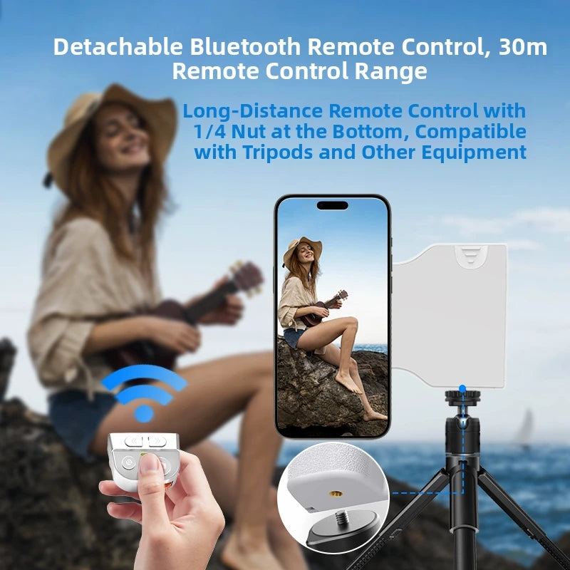 Showlu Smart General universal phone vlogging handle with grip, designed for stable photo and video recording.