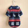 XLeiPet National Style dog hoodie, warm retro winter pet sweater with cozy fabric, designed for small dogs.