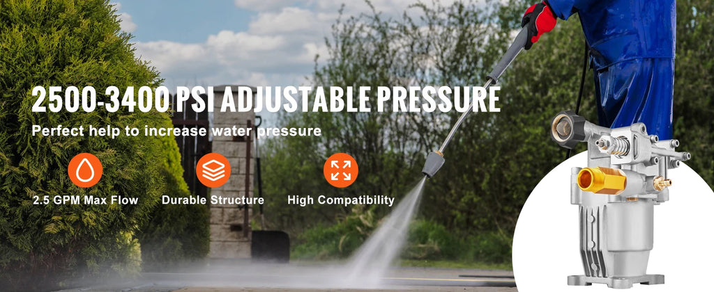 Showlu Smart General Car Detailing Pressure Washer Kit with spray nozzle and hose, ideal for cleaning vehicles and outdoor surfaces.