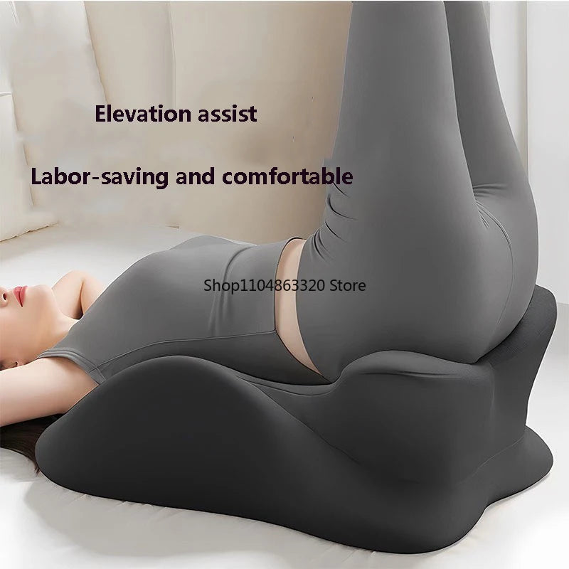Showlu Memory Foam Pillow ergonomic wedge for neck and leg support, soft contoured design for comfortable sleep and relaxation