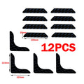 Showlu Smart General anti-slip rug grippers securing a rug to the floor for safety and stability.