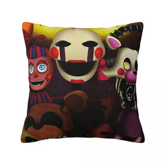 Five N Ights At Freddy's FNAF Square Pillowcase Pillow Cover Cushion Zip Decorative Comfort Throw Pillow For Home Sofa