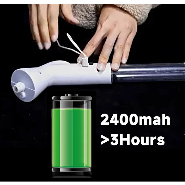 Showlu Smart General cordless electric spin scrubber with 7-in-1 cleaning brush for versatile home cleaning.