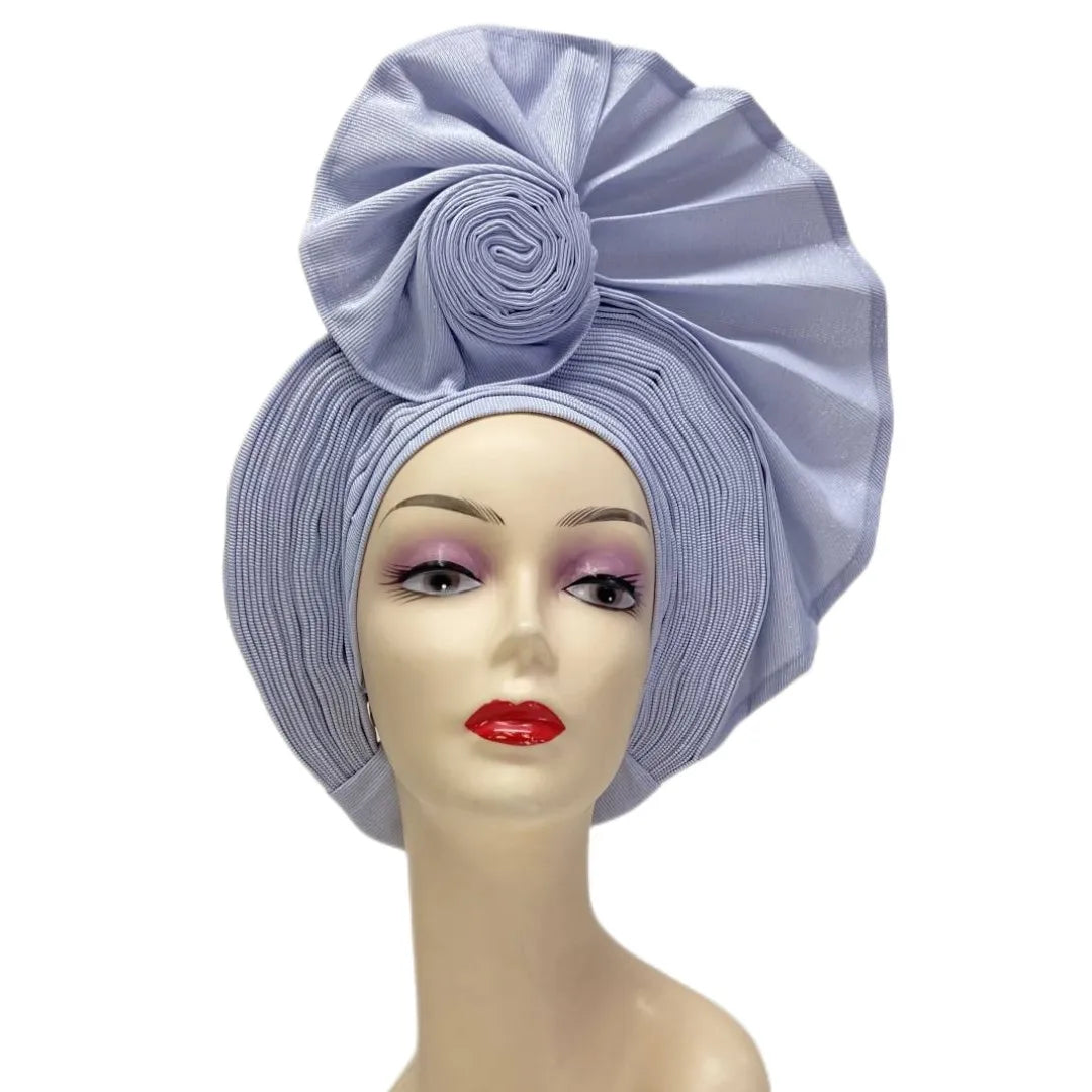Aso Oke Nigeria For Traditional Marriage Nigeria Auto Gele Women Headtie Nice African Bonnet Hat For Lady Party