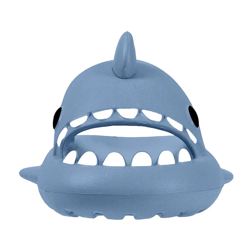 Kidmi Shark Cloud slippers by SHOWLU FASHION, cute EVA beach slides for adults featuring shark cloud design and summer comfort.