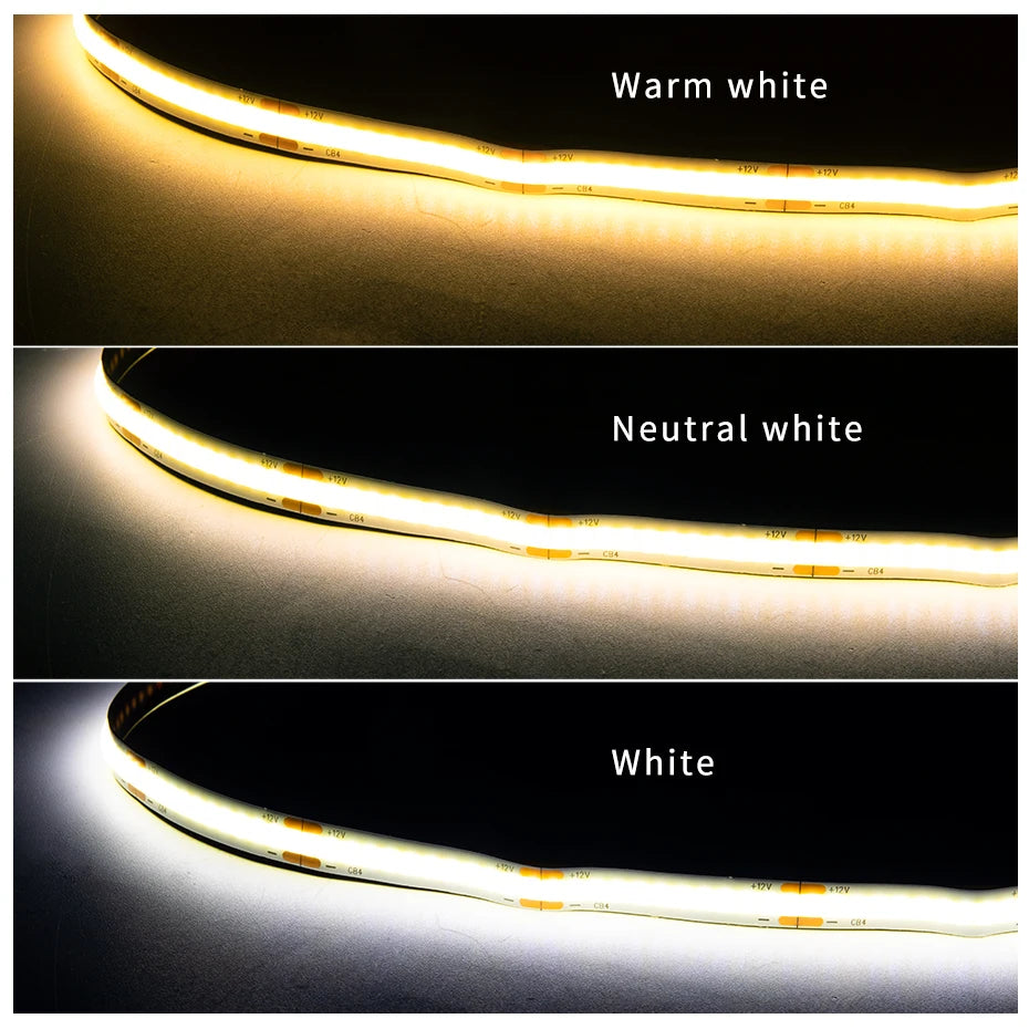 Showlu Smart General YEMEKE 12V COB LED strip with door sensor, flexible lighting strip with sensor for home or security use.