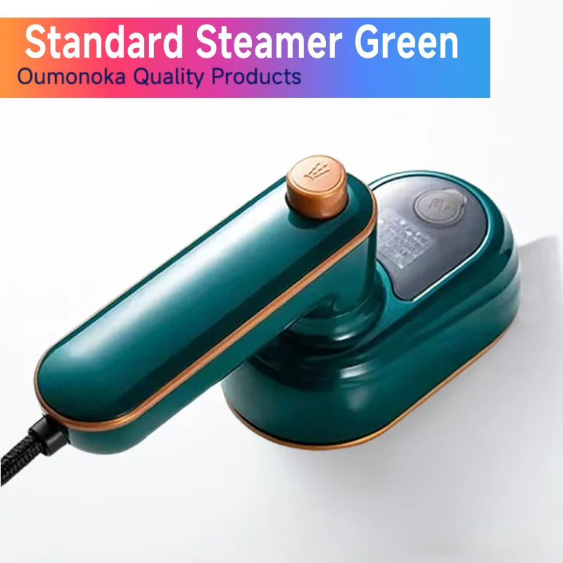 Showlu Smart General portable handheld garment steamer and mini travel iron, compact design with a 220V power cord visible.