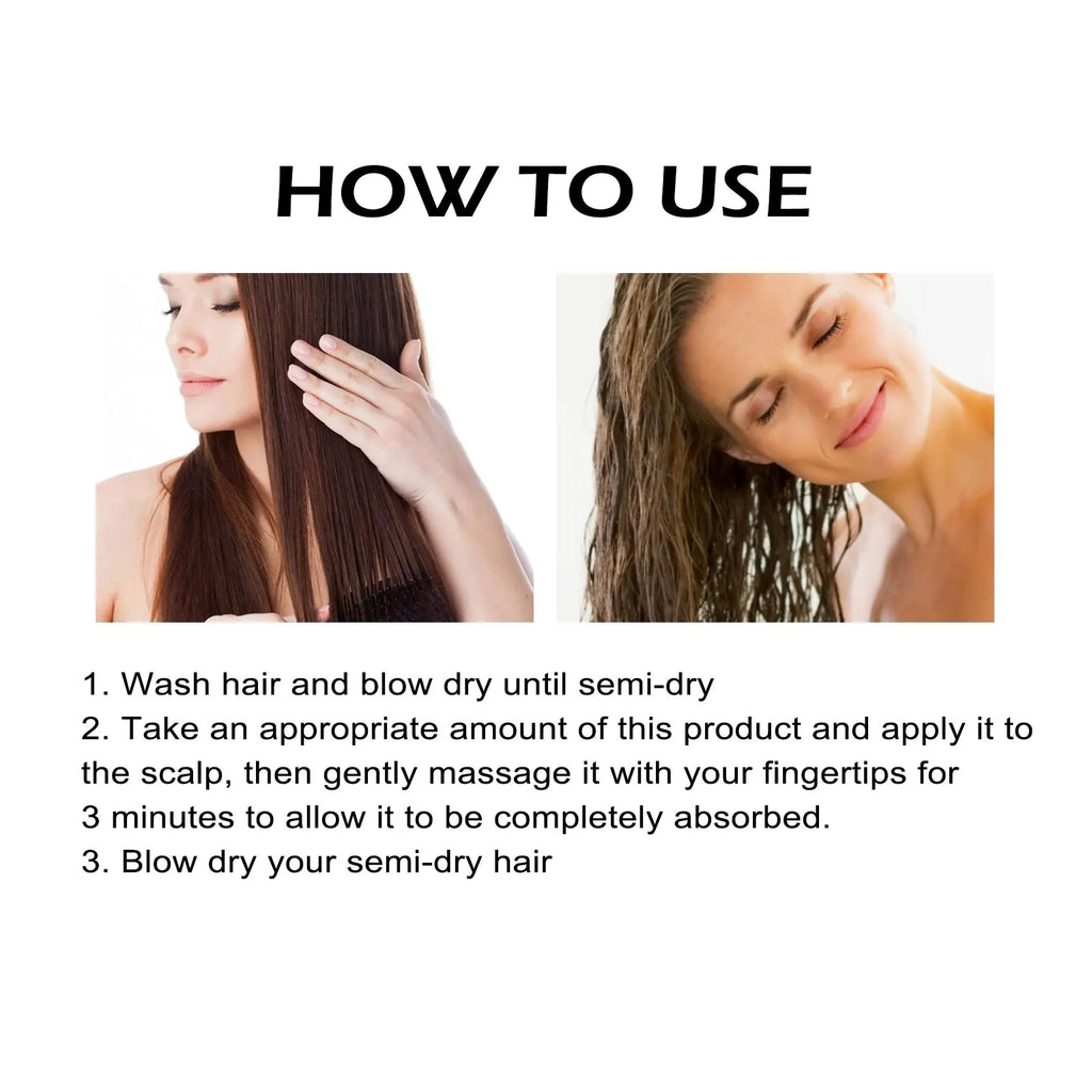 Black castor oil serum by Showlu Fashion Store, 100% organic hair growth treatment for hair loss and scalp nourishment.
