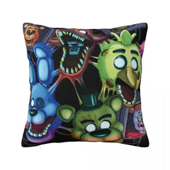 Five N Ights At Freddy's FNAF Square Pillowcase Pillow Cover Cushion Zip Decorative Comfort Throw Pillow For Home Sofa