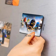 Cartoon N-NinjagoS Refrigerator Magnets Personalized Photo Fridge Magnets For Kitchen Whiteboard Home Decoration Office Gift