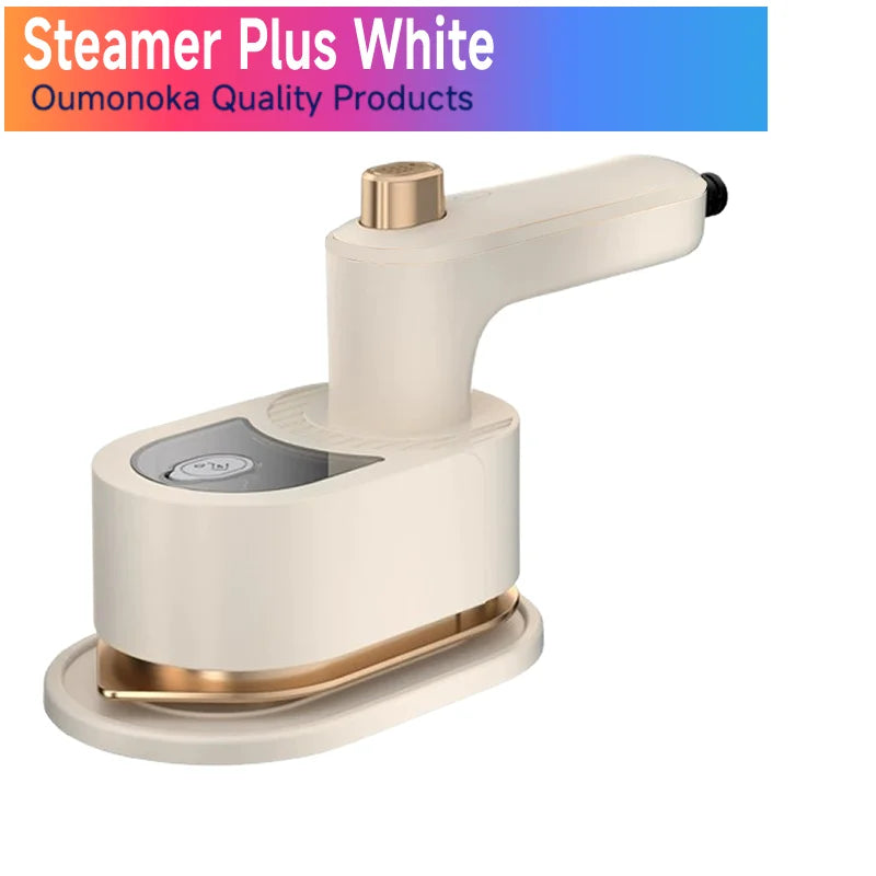 Showlu Smart General portable handheld garment steamer and mini travel iron, compact and lightweight for travel and quick clothing touch-ups.