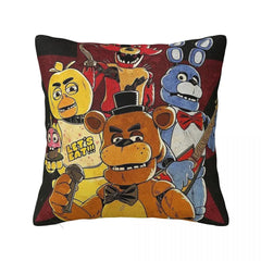 Five N Ights At Freddy's FNAF Square Pillowcase Pillow Cover Cushion Zip Decorative Comfort Throw Pillow For Home Sofa