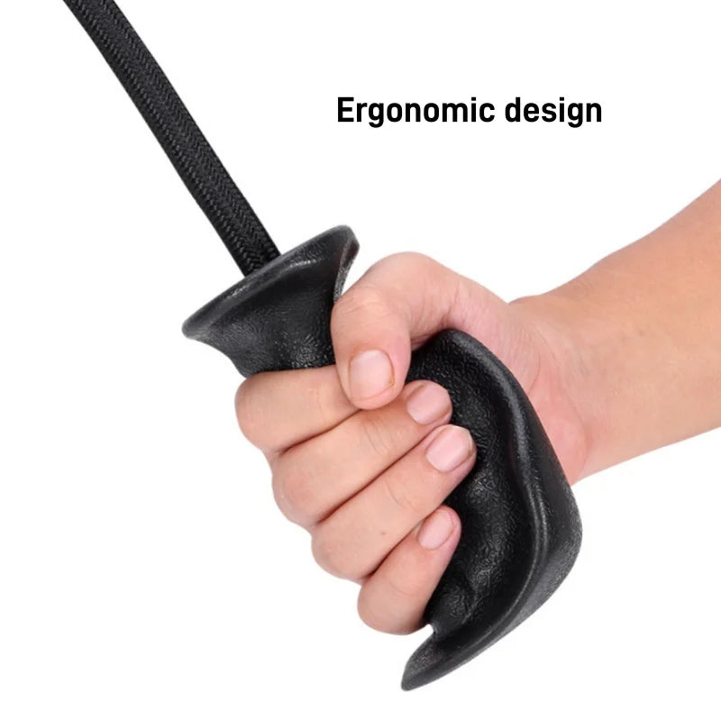 Showlu Fashion Store tricep rope with ergonomic handles for cable machine pulley, suitable for effective arm workouts.