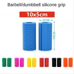 Grip Fat Bar Dumbbell Fat Barbell Grip Thick Bar Grips for Weightlifting Fitness Bar Handle Silicone Non-Slip Protective Pad