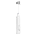 Showlu Smart General portable mini electric milk frother with 3-speed settings, handheld and rechargeable for frothing milk.
