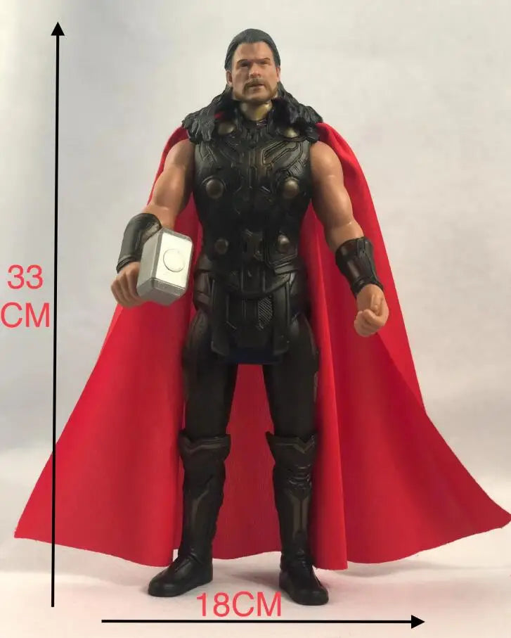Marvel and DC superhero action figure by SHOWLU FASHION STORE, 33cm moveable BJD model with dynamic pose and detailed costume.