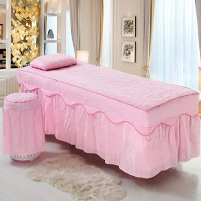 Beauty Bed Cover Massage Massage Therapy Diagnosis Bed Sheet Cover Opening Fumigation Foot Bath Bed Cover