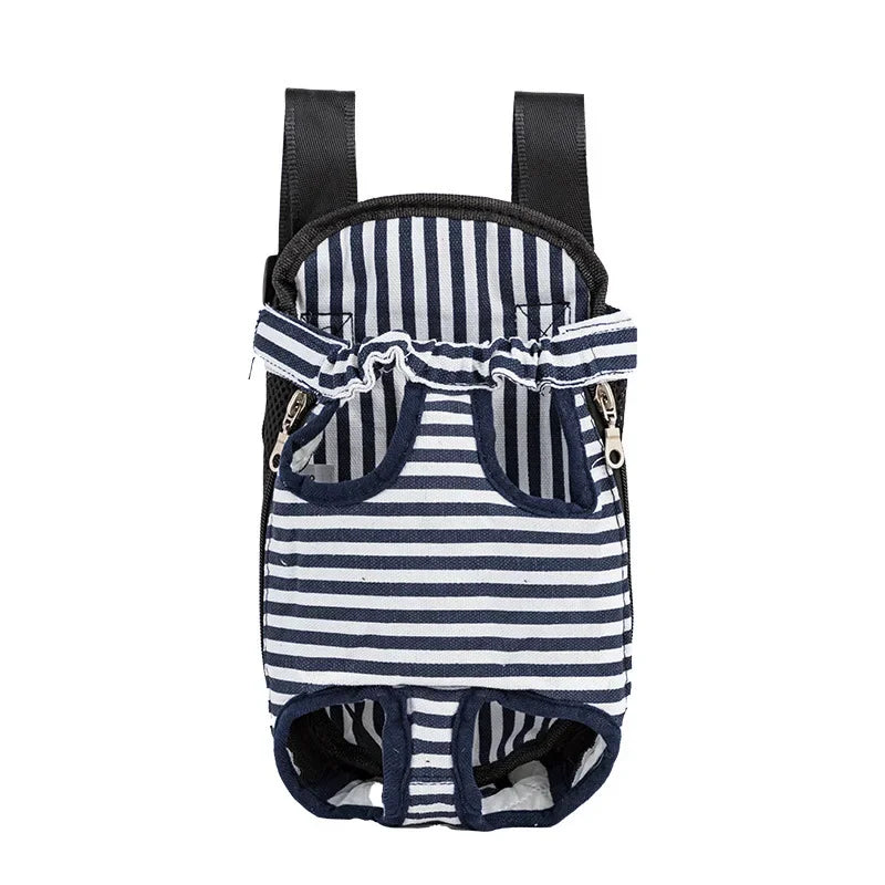 Showlu adjustable mesh pet carrier backpack for cats and dogs, featuring breathable design and secure straps.