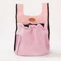 Showlu Portable Pet Travel Backpack made of breathable polyester, designed for comfortable dog carrying and travel.