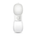 Showlu portable dog water bottle with leakproof design, featuring a built-in pet drinking bowl for outdoor use