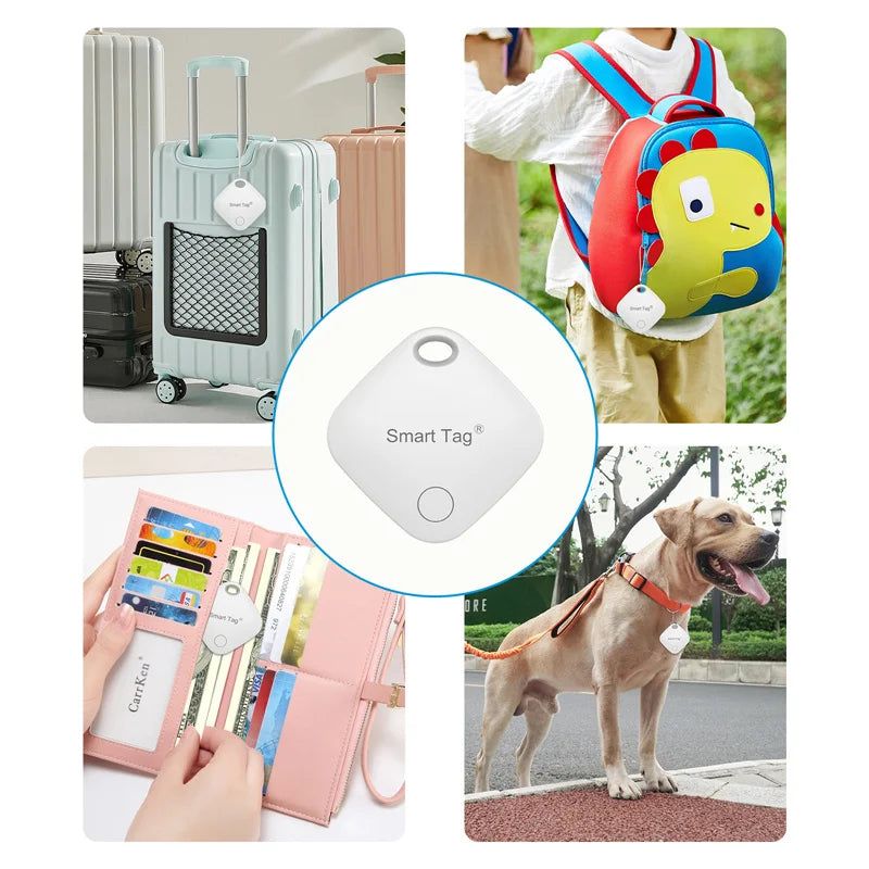 Showlu Smart Bluetooth key finder tracker with compact design, compatible with Find My, for locating keys and small valuables.