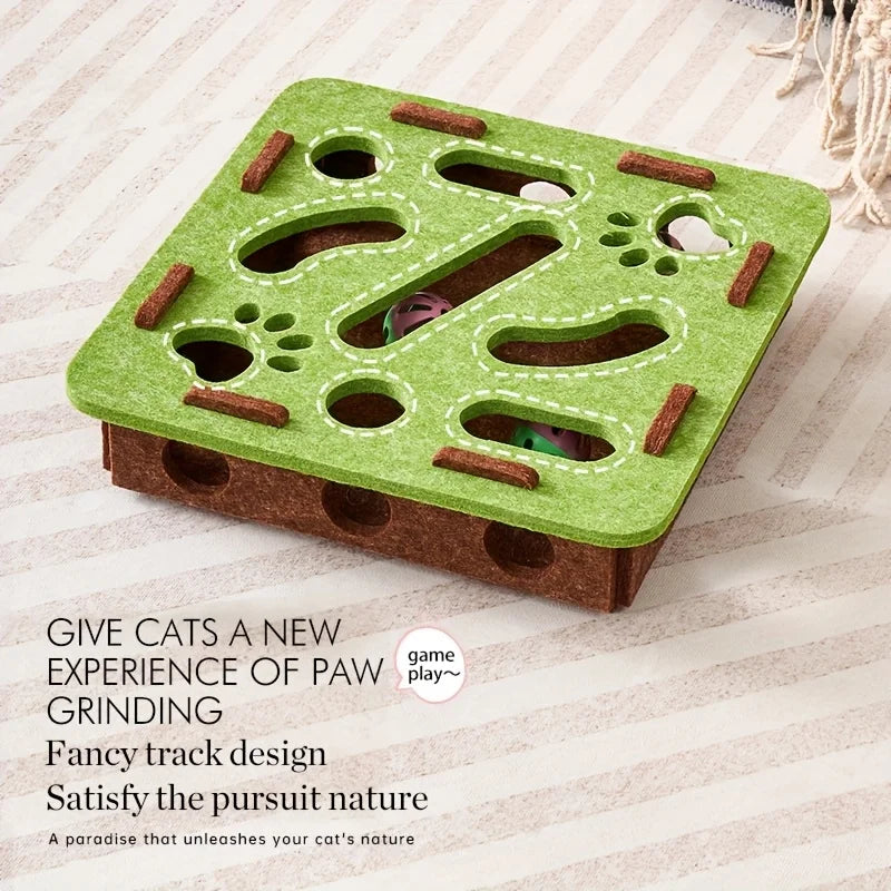 Showlu Smart General Pet Treat Puzzle Toy with colorful compartments designed to challenge and entertain dogs.