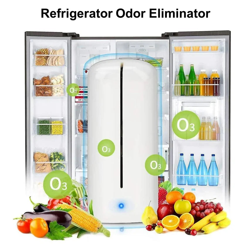 Portable Showlu Smart General odor eliminator device with sleek compact design for freshening indoor spaces.