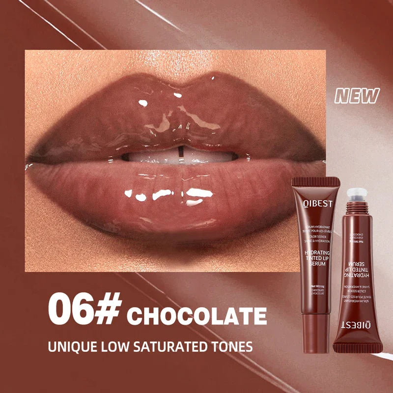 SHOWLU FASHION Moisturizing Lip Gloss in clear tube, waterproof and hydrating makeup with glossy finish, perfect for a shiny lip look