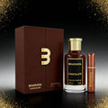 Bharara King Eau de Parfum 100ml by Showlu Fashion Store, rich woody gourmand fragrance bottle with elegant packaging.