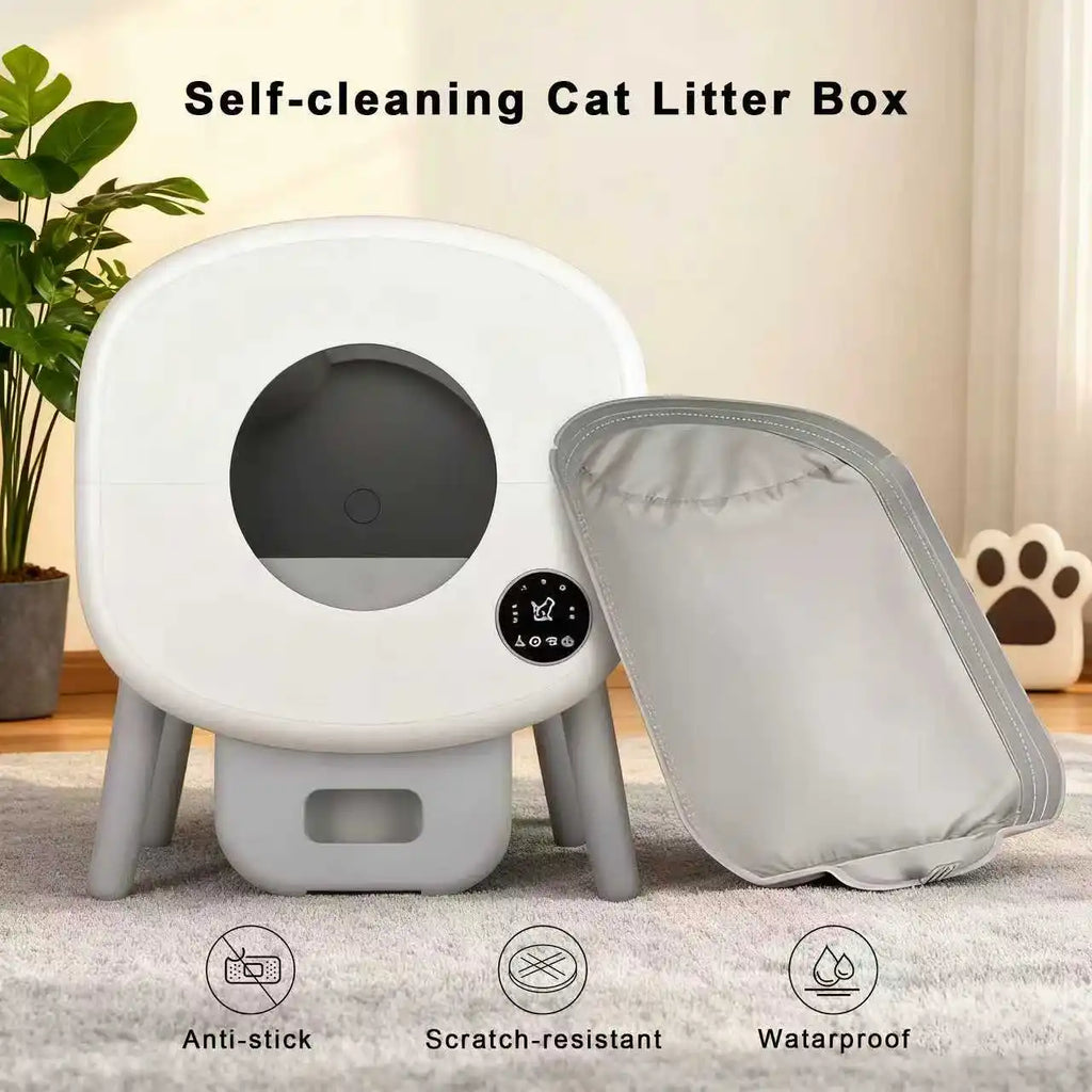 Smart Litter Box Accessories Soft Fabric Liner Premium Automatic Litter Box Accessories Soft Mat Removable Liner Tuya Control