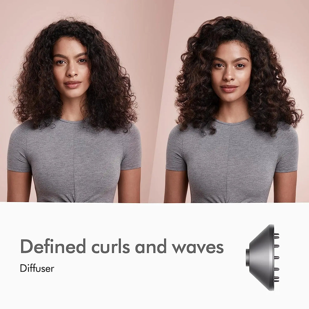 Showlu Smart General YAWEEN Ionic Electric Hair Dryer with a sleek black design and adjustable heat and speed settings.