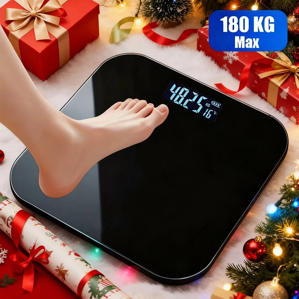 Showlu Smart Body Fat Scale with high precision LCD display and electronic monitor for accurate body composition measurements.