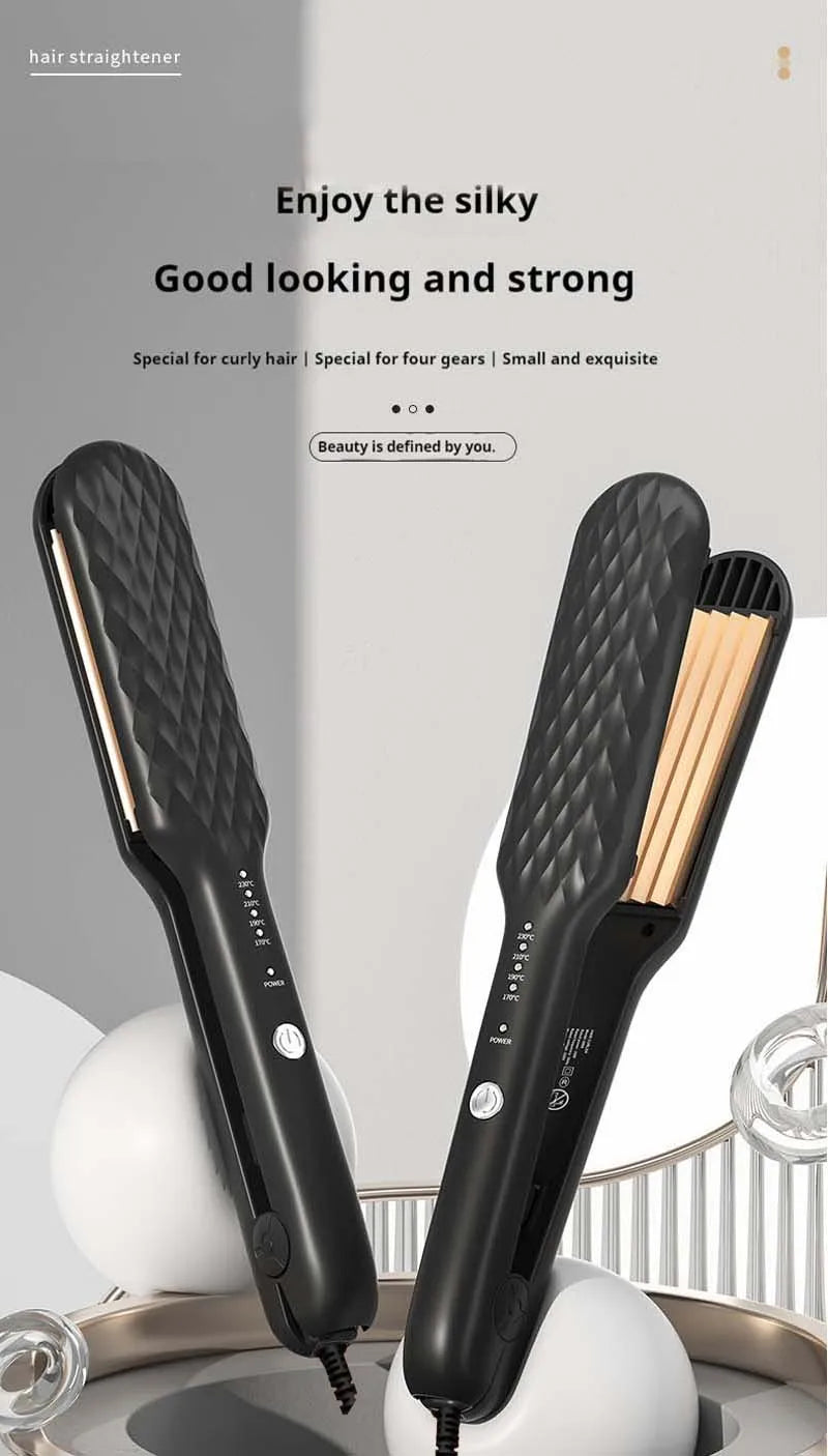 Showlu Smart General hair crimper tool with ceramic plates for textured, wavy hairstyles.