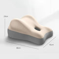 Showlu Memory Foam Ergonomic Bed Pillow with cotton cover, wedge waist cushion for added comfort and support during sleep.