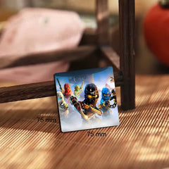 Cartoon N-NinjagoS Refrigerator Magnets Personalized Photo Fridge Magnets For Kitchen Whiteboard Home Decoration Office Gift