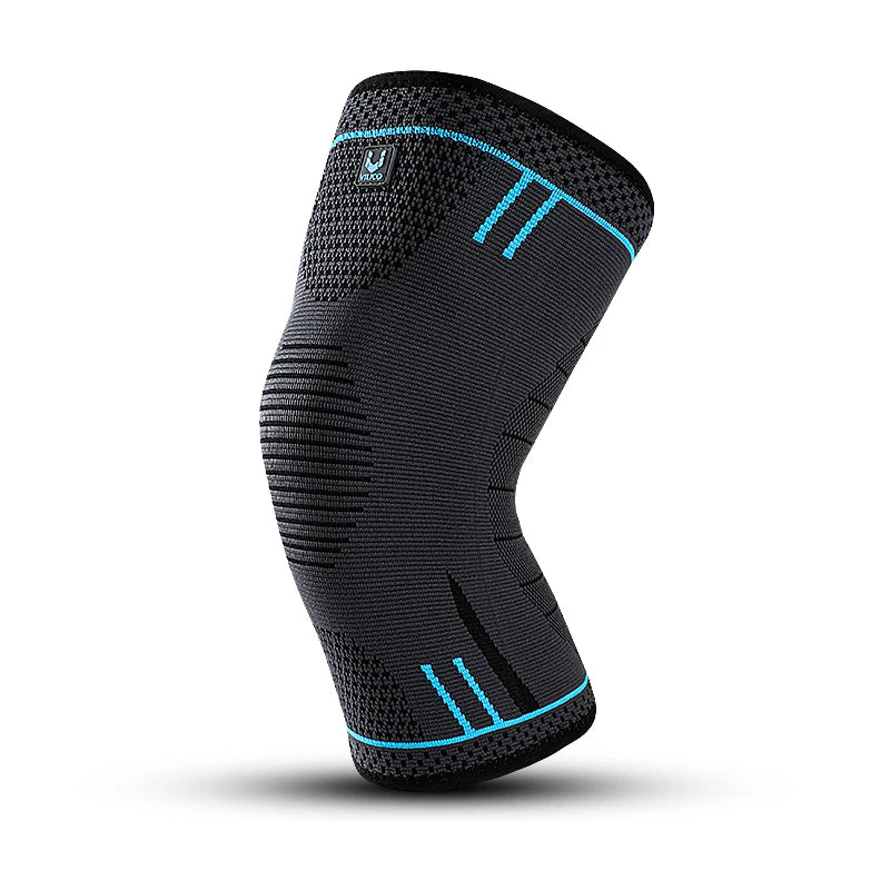 Showlu Fashion compression knee support sleeve with elastic design, ideal for basketball, volleyball, running, and sports protection.