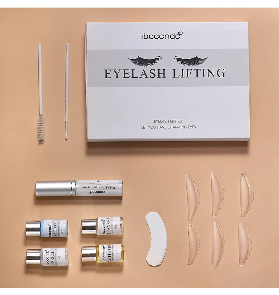Showlu Smart General eyebrow lamination kit with tools and products for professional eyebrow styling and shaping.