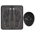 Showlu Smart EMS foot bath massager with leather heat therapy pad, designed for soothing foot relaxation and heat therapy.